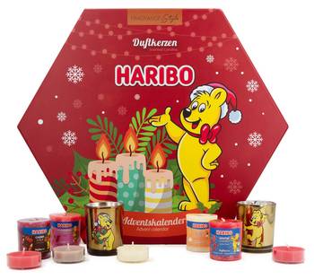Haribo™ Adventskalender Duftkerzen
