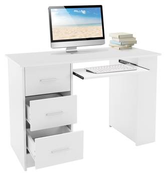 Schreibtisch, Tastaturauszug 110x49x75cm