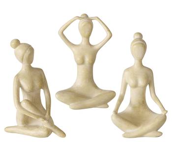 3er Set Yoga Figuren Marie
