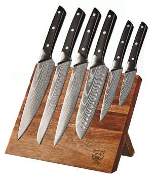 Messenblok en messen ERLING 7-delig