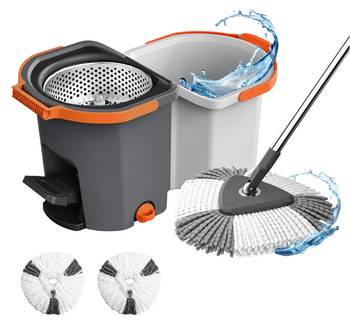 Kit balai serpillière & seau essoreur