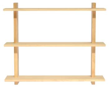 Wandregal Miramar Unlackiert