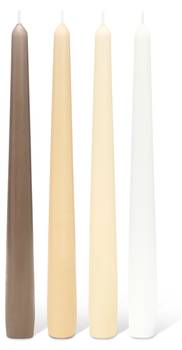 Glatte Spitzkerzen (16er Set)