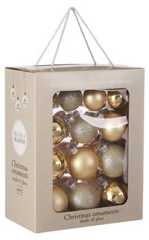 Weihnachtsbaumkugeln 26 Stück Noela