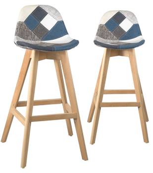 Chaise de bar MALI (lot de 2)