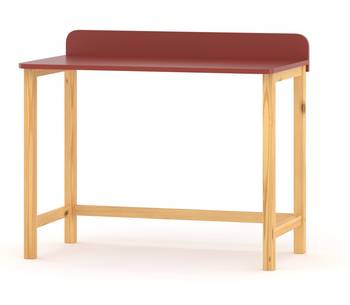 Schreibtisch Holz&MDF 120x58 rouge