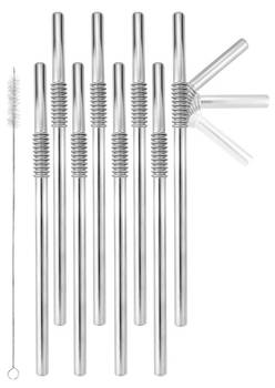 Pailles Turtle (Set de 8)