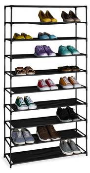 Range-chaussures niveaux en tissu