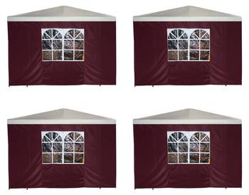Seitenplane für Pavillon (4er Set)
