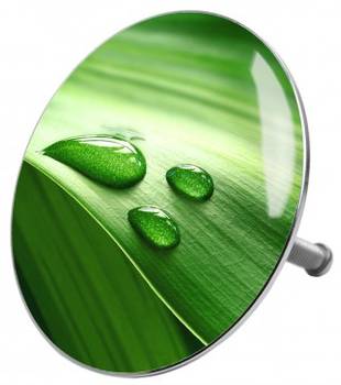 Badewannenstöpsel Green Leaf