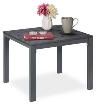 Balkontafel met houtlook