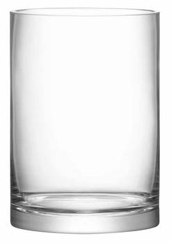 Column Vase/Kerzenglas, klar