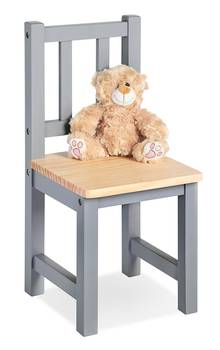 Chaise pour enfants Fenna , gris/naturel