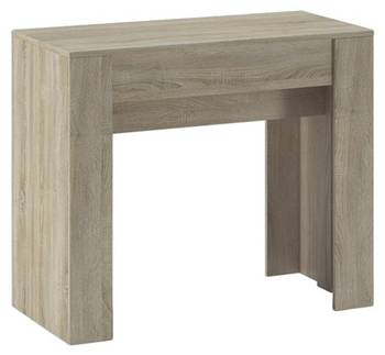 Table console extensible, 220, Chêne