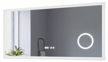LED Badspiegel Kosmetikspiegel mit Uhr