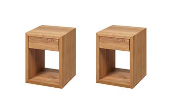 Table de chevet Hugo, lot de 2