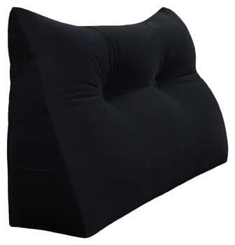Großes ergonomisches Keilkissen Samt