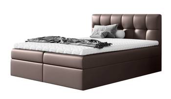 Boxspringbett RICKIE 180x200 BRAUN