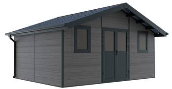 WPC-Gartenhaus ISORA