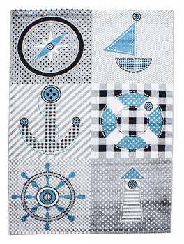 Tapis enfant KID COLL 120x170 gris