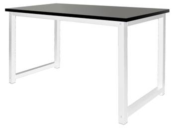 Bureau 120x60x745 cm noir/blanc