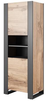 Armoire vitrine WOOD 65x40x171