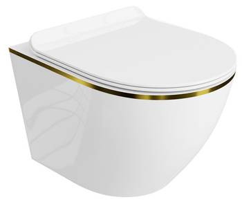 WC Sofi Slim Gold Line