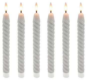 Lot de 6 bougies LED en cire