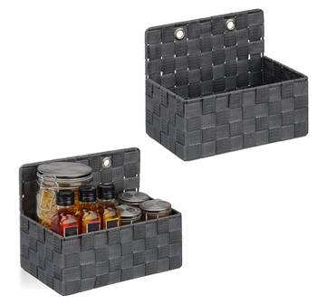 Hängende Aufbewahrungskörbe im 2er Set