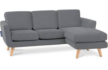 TAGIO Ecksofa rechts mit Ottomane