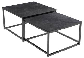 Lot de 2 Tables Basses Veritas