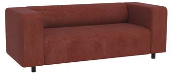 Sofa 2 sitzer Mette aus Cord-Stoff