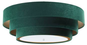 Deckenleuchte Triniti Veloursstoff