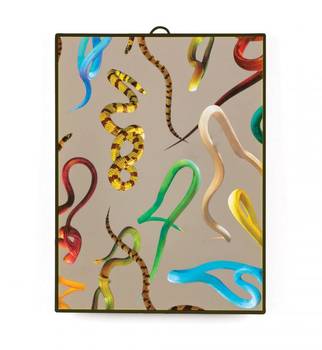 SPECCHIO MEDIUM SNAKES ART 17114 TOILETP