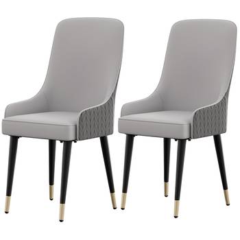 Chaises capitonnées Astrum (lot de 2)