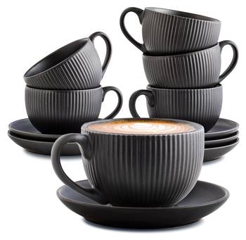 Cappuccinotassen Pure Matte 6er-Set