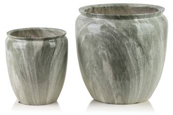 Blumentopf NEVA MARBLE 2-er Set