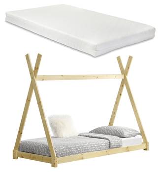 Lit Tipi Onejda Pour Enfants Matelas