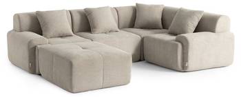 Ecksofa sofaMOUS mit Ottomane