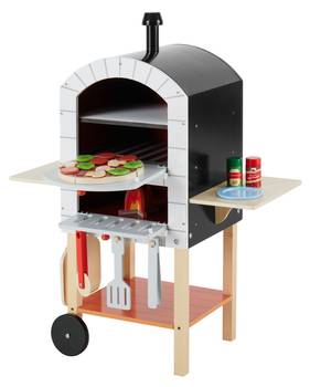 Spielküche Pizzaofen Set mit Zubehör