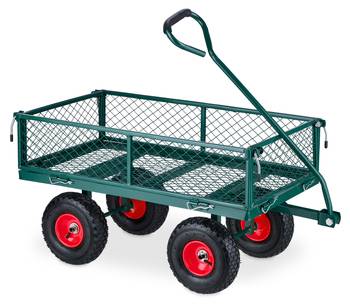 Chariot de jardin vert