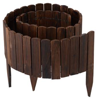 Beeteinfassung Holz flexibel