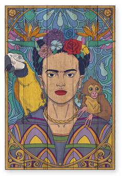 Holzpaneel Frida ArtDeco