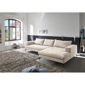 Fredriks Ecksofa Streaky Bay Hellbeige Microfaser 325x88x170 cm