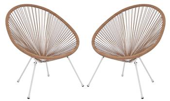 Fauteuil de jardin ALIOS Lot de 2