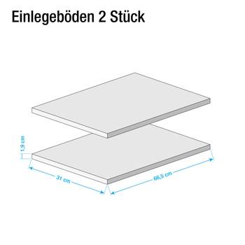 Inlegplanken Allround I (2-delige set)