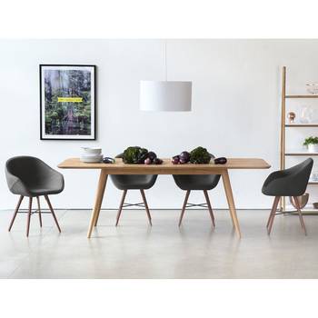 Studio Copenhagen Esstisch Sander Massivholz Eiche 140x76x90 cm (BxHxT) Skandi für 4-6 Personen