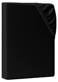 Spannbettlaken Boxspringbett Schwarz