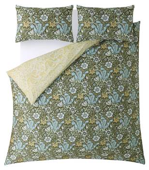 Bettwäsche Compton Blumen und Blätter