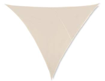 Voile d'ombrage triangle beige